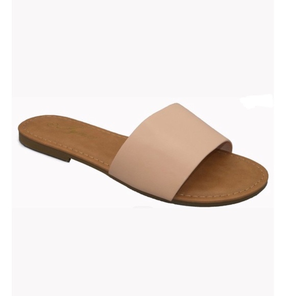 Shoes Slip On Beige Sandals Poshmark